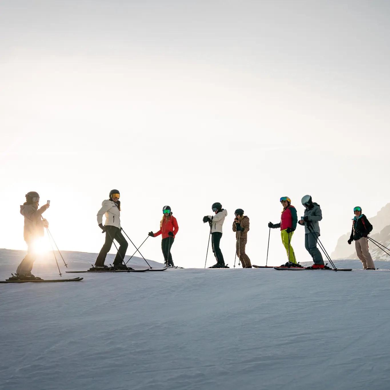 Venner På Ski