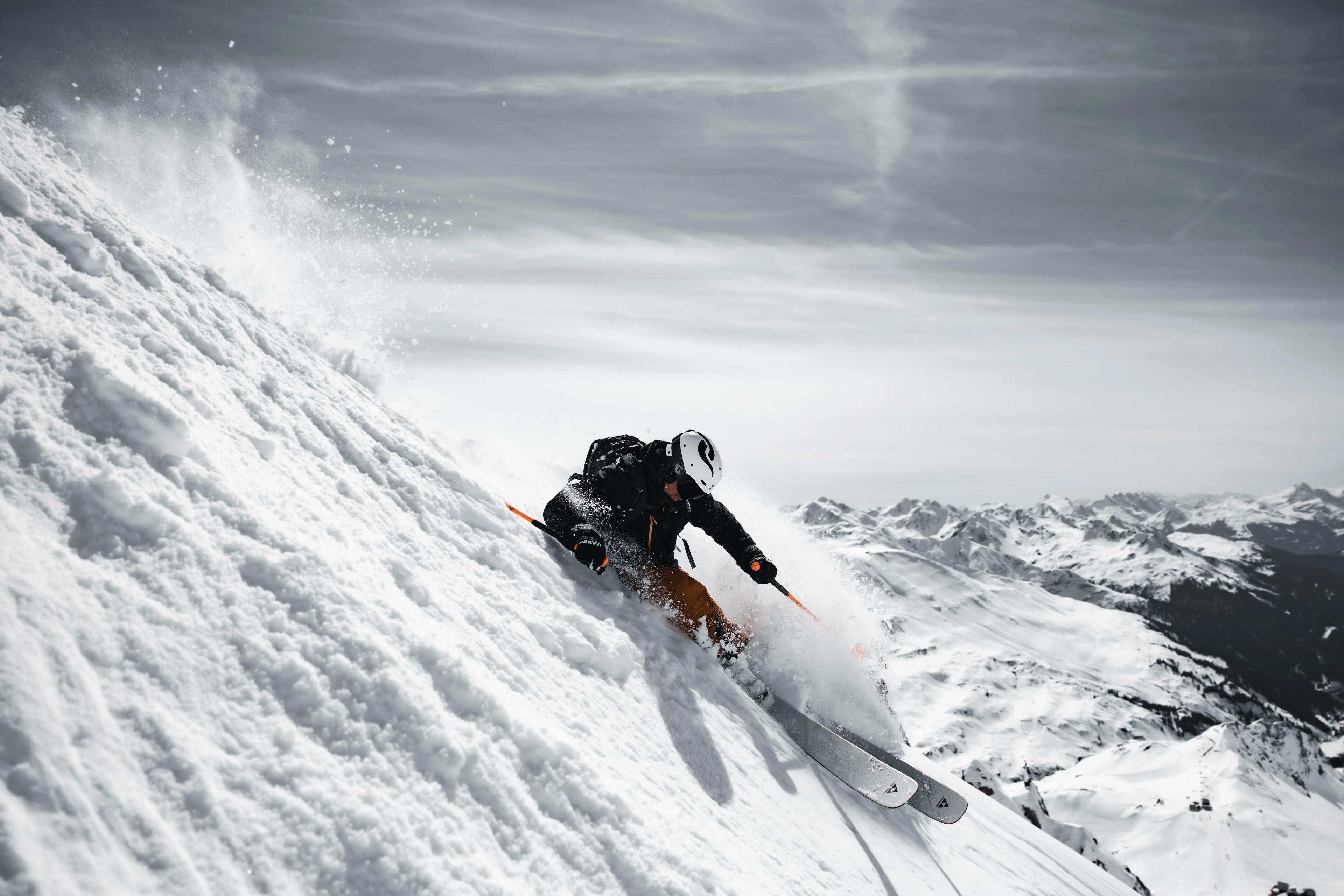 Freeride skiløb i St. Anton 