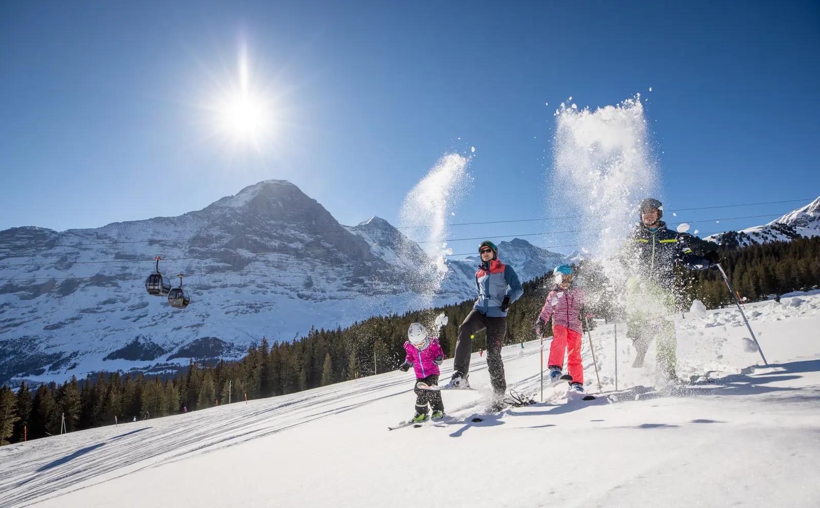 Skiløb i Grindelwald 