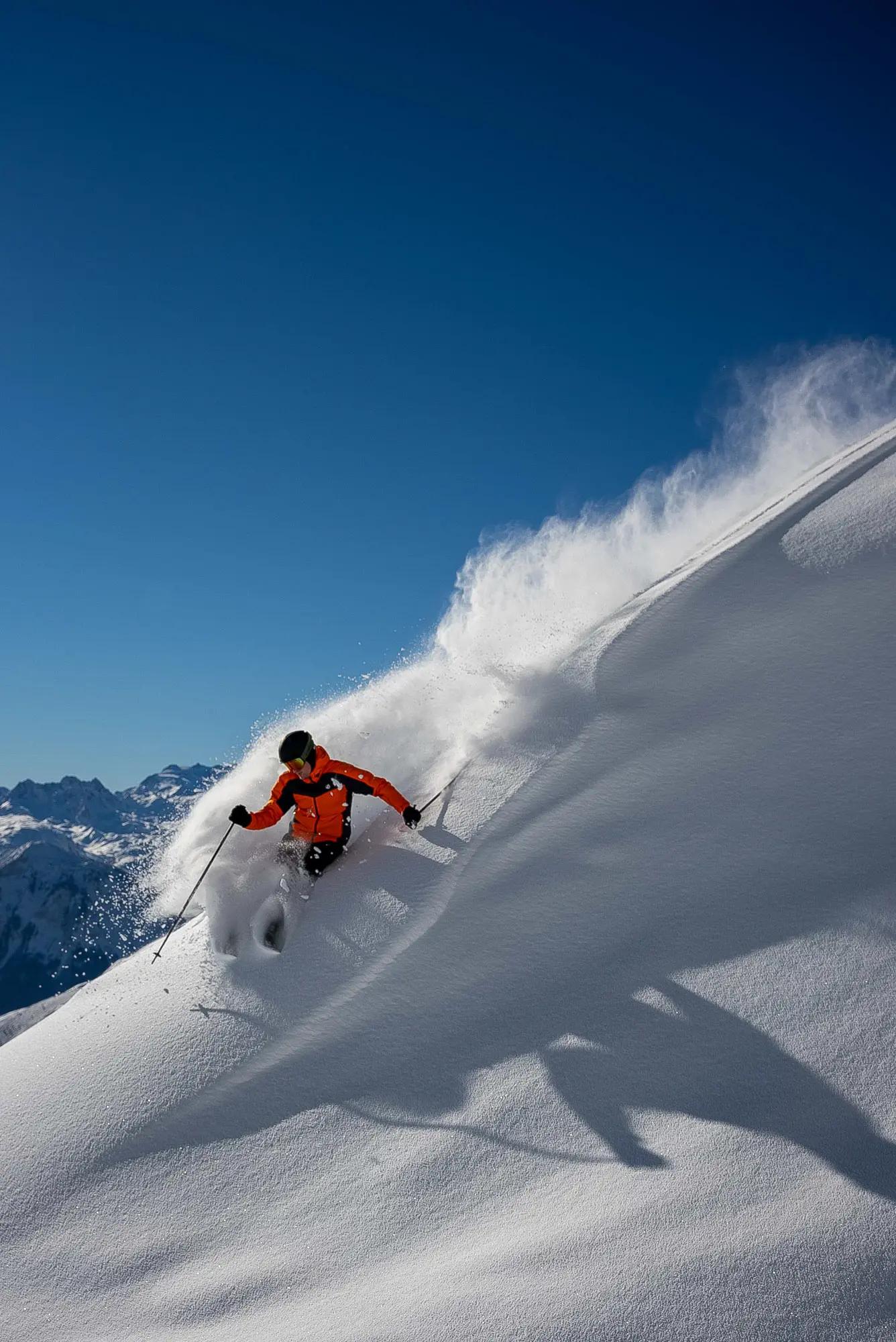 Offpiste i La Plagne