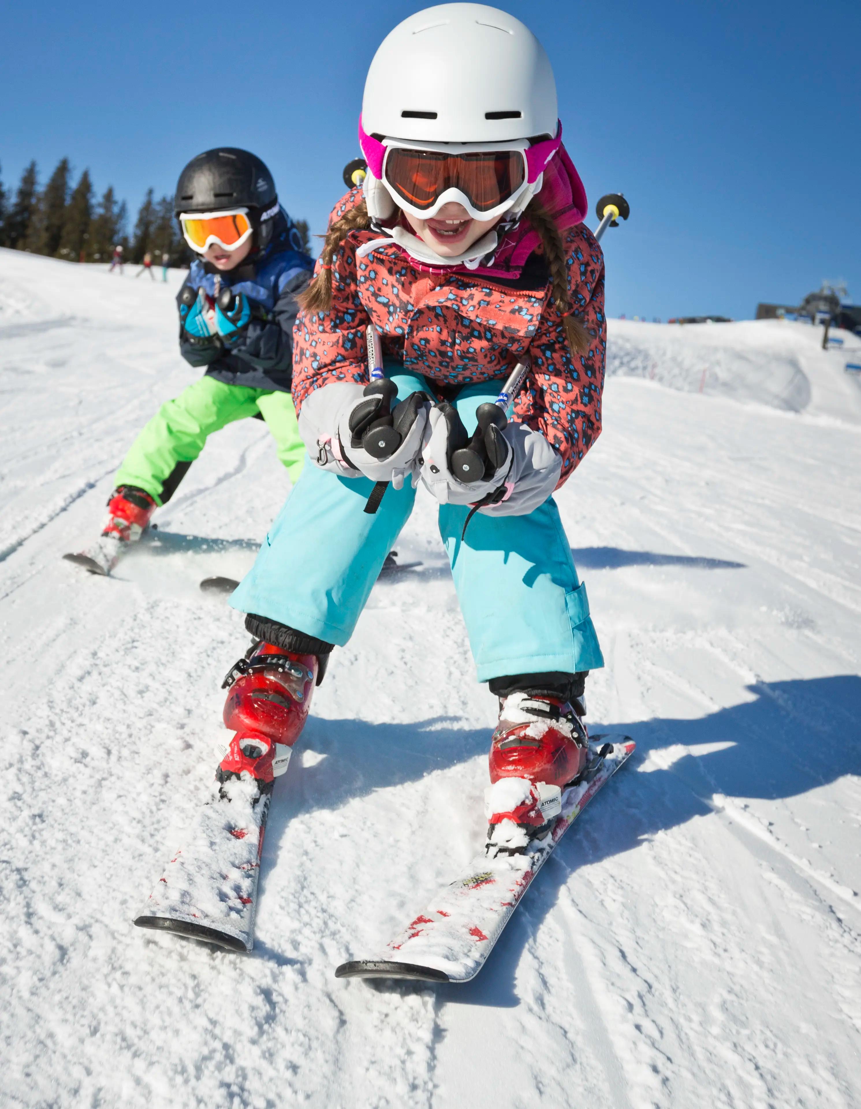 Børneskiløb i Saalbach-Hinterglemm